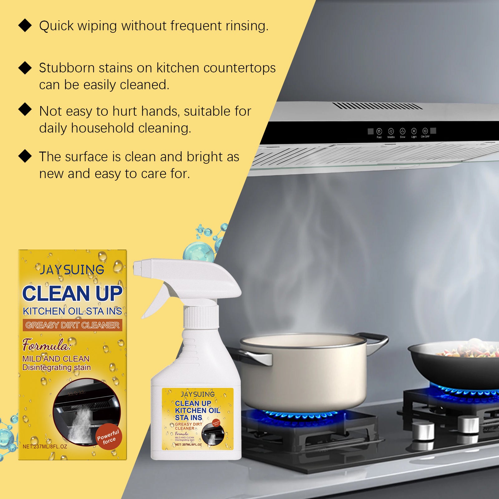 Powerful Cleaning Spray for Kitchen