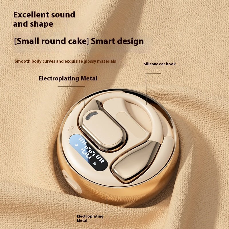 New M76 Wireless Bluetooth Headset Noise Reduction Ear-Mounted Running Sports OWS Headset Universal