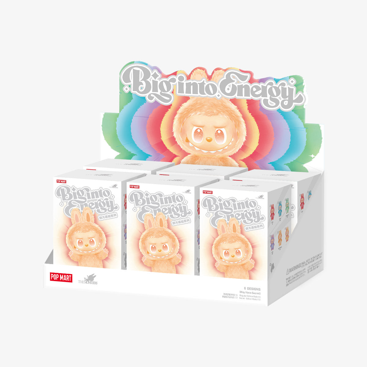 Labubu V3 - THE MONSTERS Big Into Energy Series Blind Box