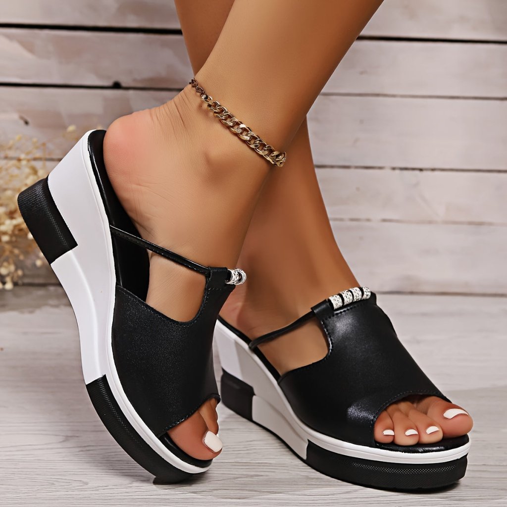 Comfortable orthopedic platform sandals for women