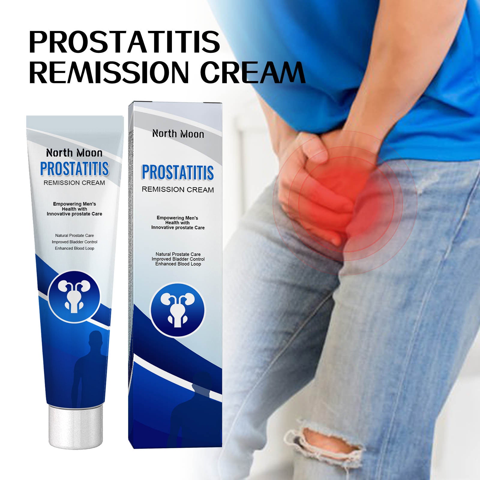 Men's Treatment Cream Men's Body Treatment Relieves Discomfort And Itching Daily Massage Treatment Cream Gentle Glycerin