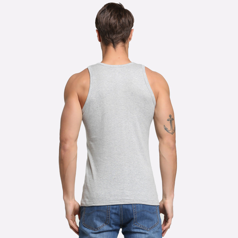 2 Pack Men's A-Shirt Tank Top Gym Workout Undershirt (Slim & Muscle Fit ONLY)