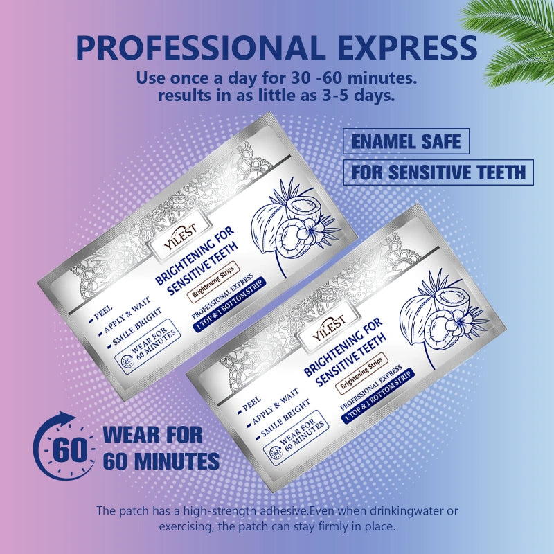 Coconut Mint Whitening Patches Whitening Strips (7-day treatment)