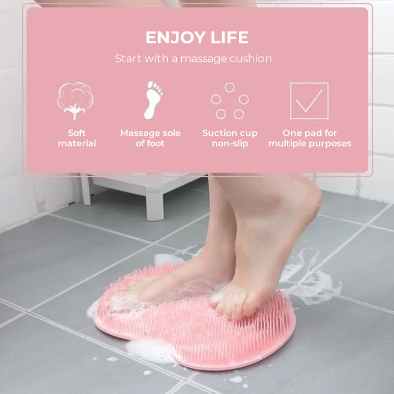 Shower Foot & Back Scrubber, Massage Pad（Buy 2 get Free Shipping）