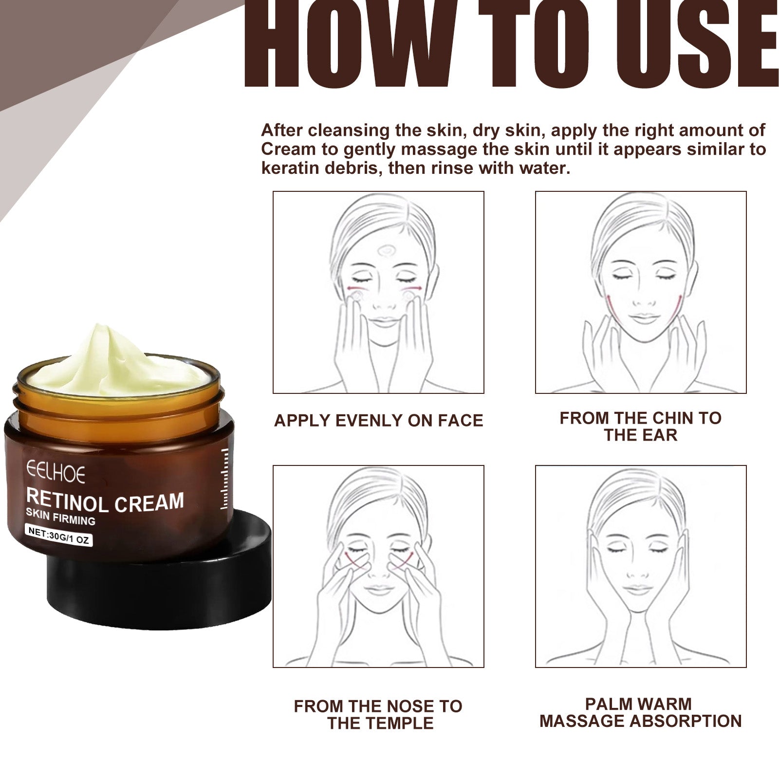 EELHOE Retinol Cream – Youthful, Radiant Skin Made Simple