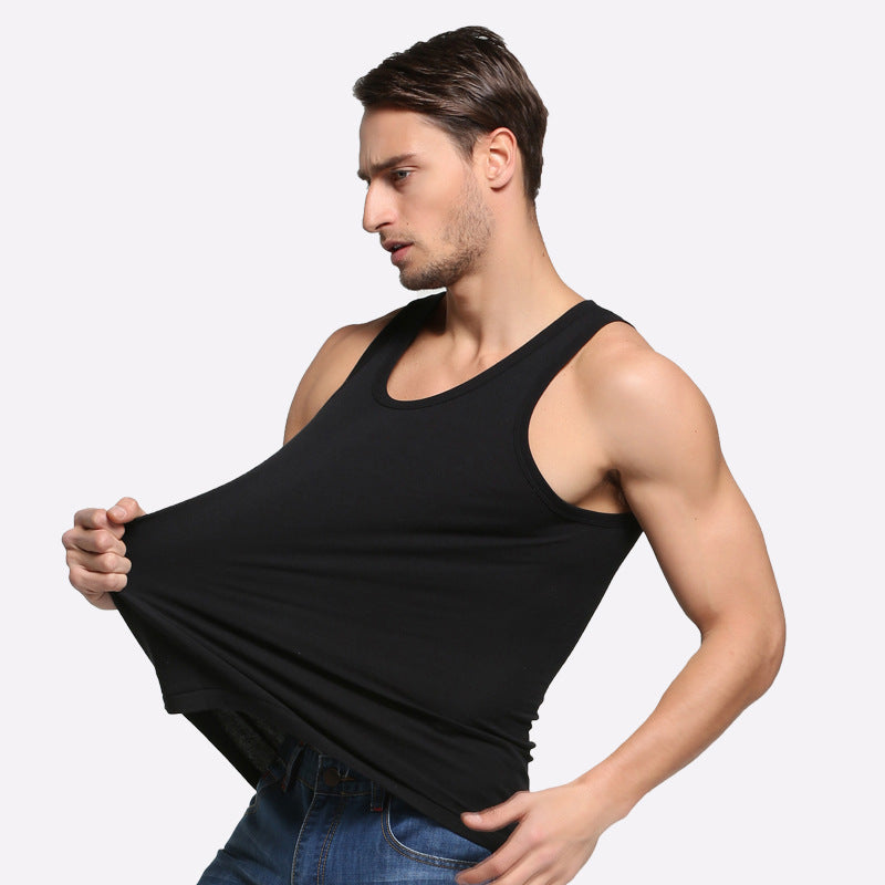2 Pack Men's A-Shirt Tank Top Gym Workout Undershirt (Slim & Muscle Fit ONLY)