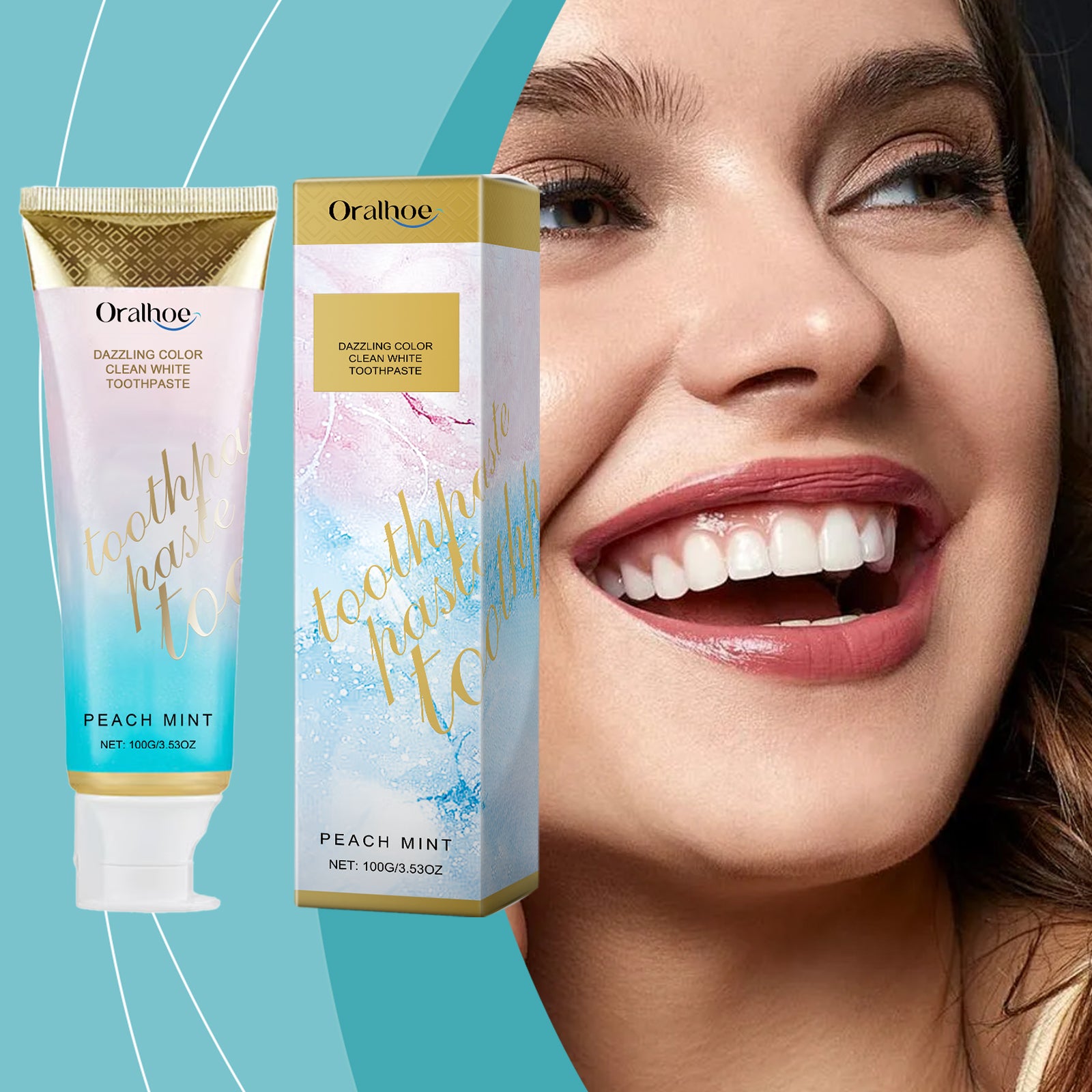 💥HUGE DISCOUNT - 50% OFF! LIMITED TIME! Oralhoe™ Niacinamide Whitening Toothpaste for a Bright Smile.💪 GRAB IT NOW!