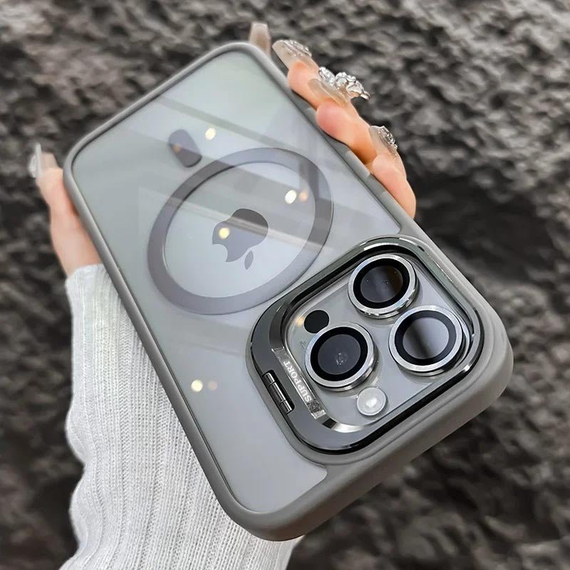 Shockproof mag safe Case for iPhone 16 pro max 15 14 camera lens cover