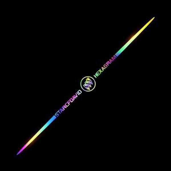 3D Colorful laser reflective car sticker 10PCS (Free Shipping🔥 Cash on Delivery (COD) supported💵)