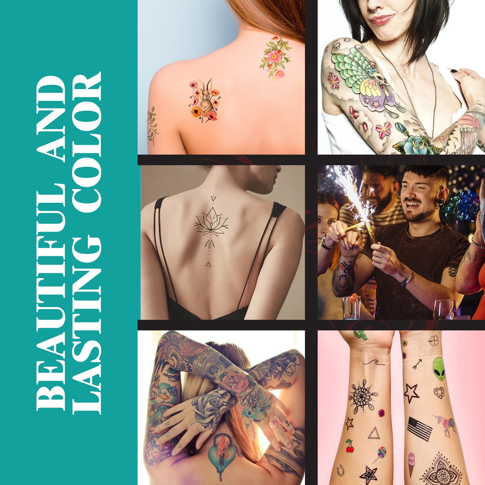 Temporary Tattoo Pen Set