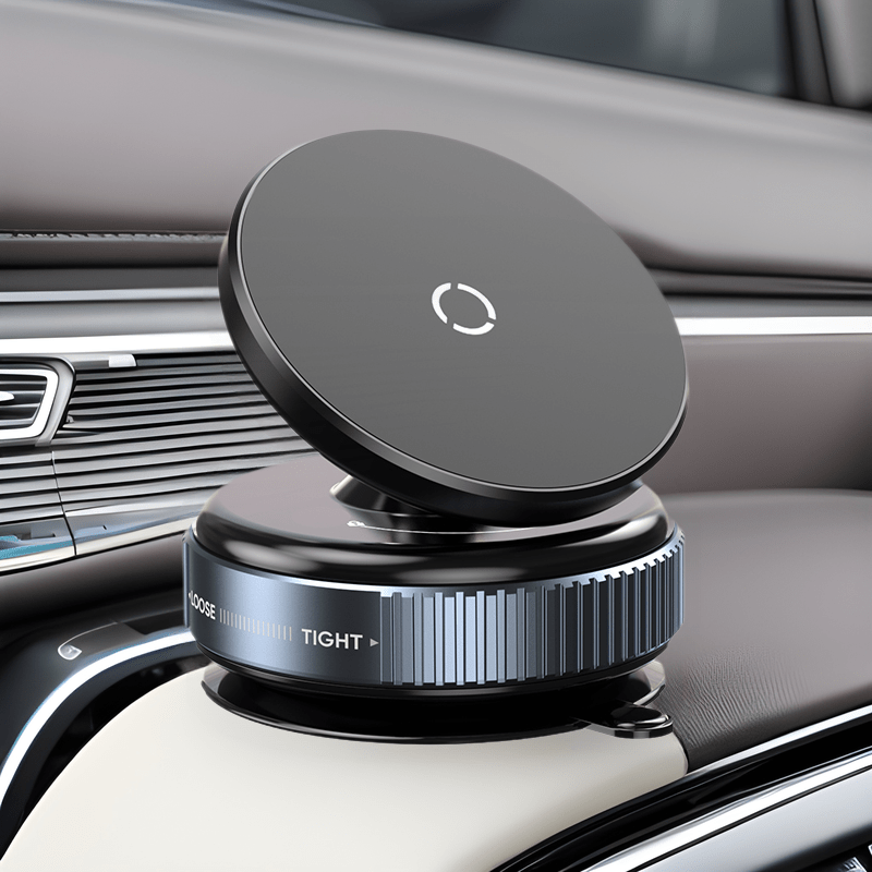 Magsafe Vacuum Suction Cup Phone Mount - Universal for Car, Desktop & Wall - Ideal Lazy Phone Holder