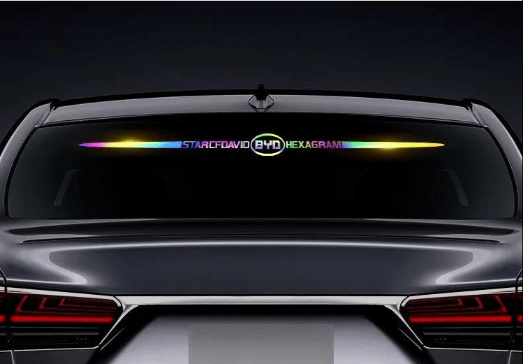 3D Colorful laser reflective car sticker 10PCS (Free Shipping🔥 Cash on Delivery (COD) supported💵)
