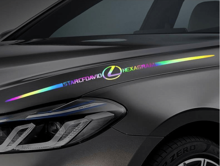 3D Colorful laser reflective car sticker 10PCS (Free Shipping🔥 Cash on Delivery (COD) supported💵)
