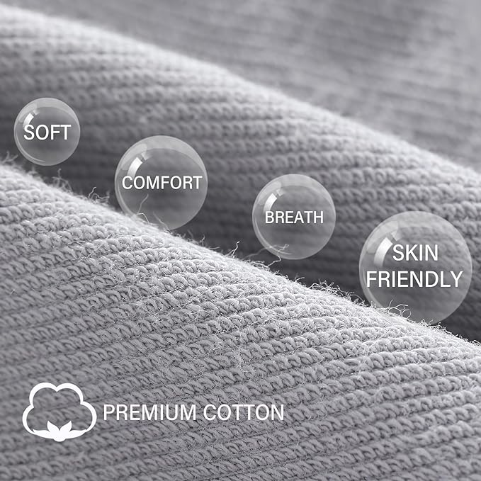 Ultra Thin Liner Socks Non Slip ComBed Cotton No Show Socks