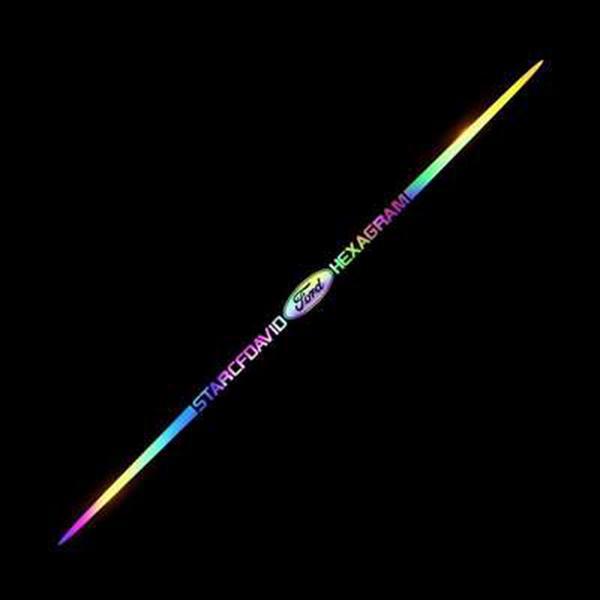3D Colorful laser reflective car sticker 10PCS (Free Shipping🔥 Cash on Delivery (COD) supported💵)