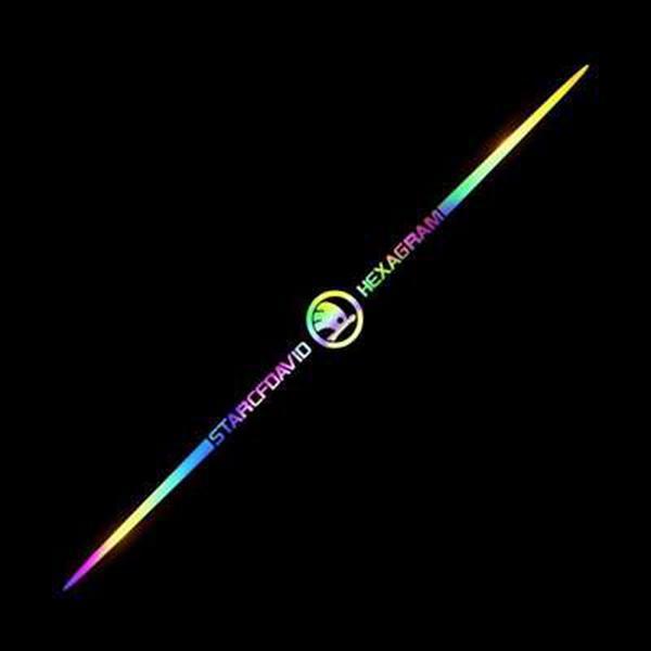 3D Colorful laser reflective car sticker 10PCS (Free Shipping🔥 Cash on Delivery (COD) supported💵)