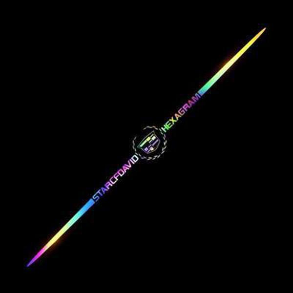 3D Colorful laser reflective car sticker 10PCS (Free Shipping🔥 Cash on Delivery (COD) supported💵)