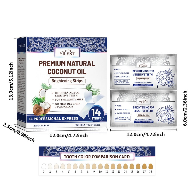 Coconut Mint Whitening Patches Whitening Strips (7-day treatment)