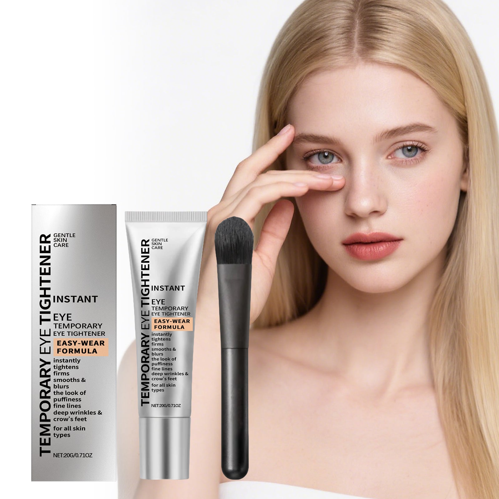 AMZ Eye Cream Daily Gentle Care Moisturizing Periocular Skin Elastic, Tender, Moisturizing and Massaging Eye Care Cream